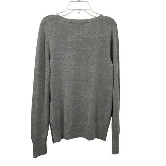 Ann Taylor Sweater Womens S NEW Gray Pullover - Picture 2 of 16